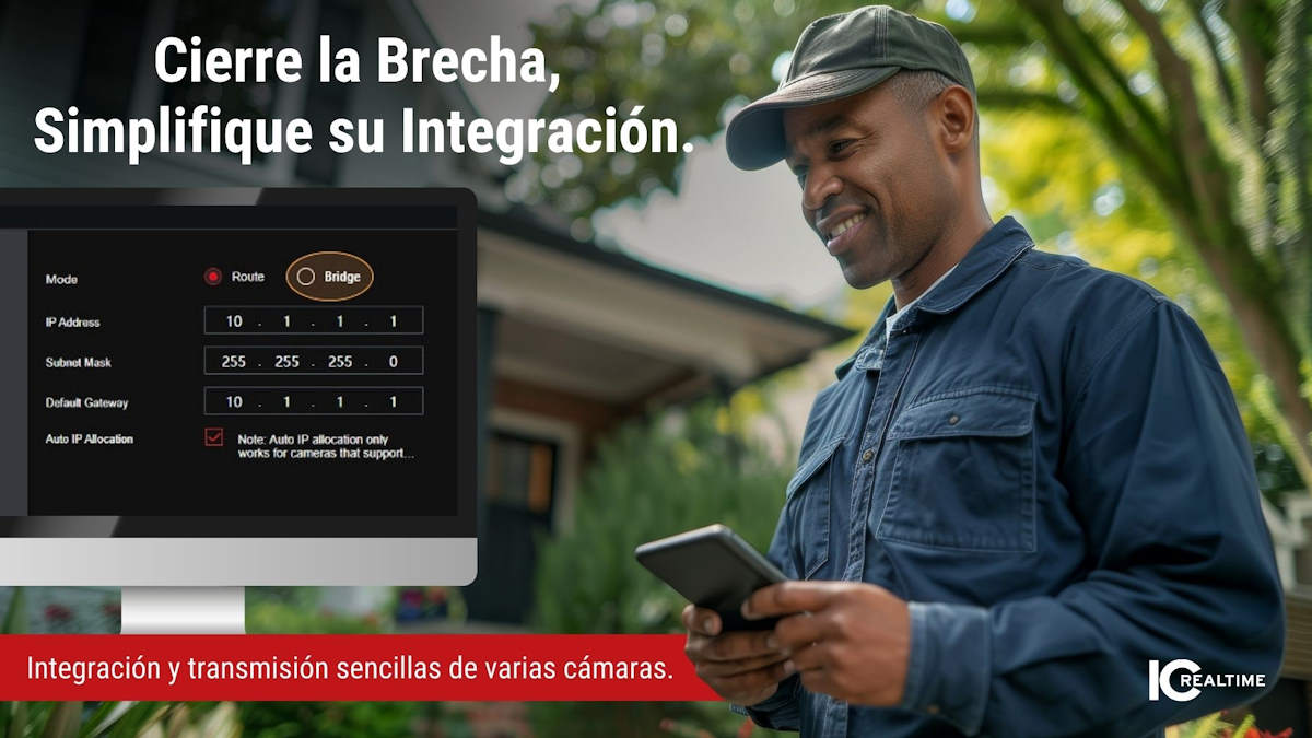 IC Realtime cierra la brecha: integración y transmisión sencillas de varias cámaras.