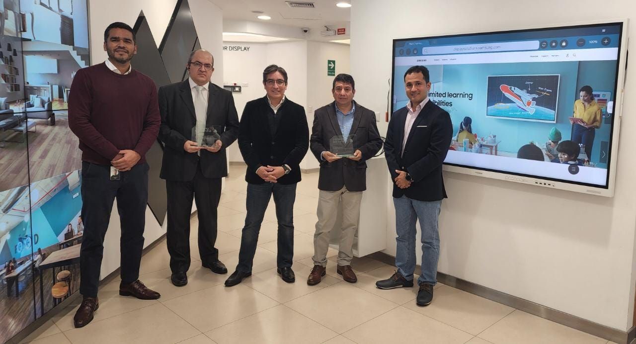 DACER recibe reconocimientos de Samsung