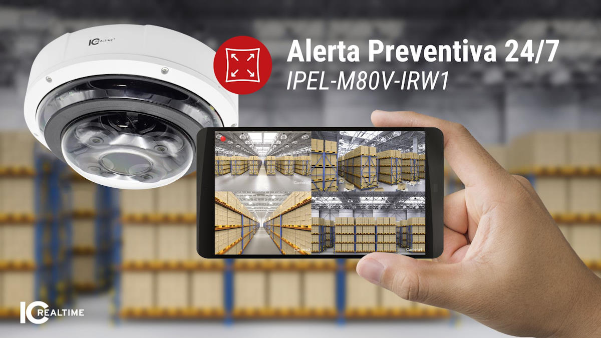 IPEL-M80V-IRW1 la nueva cámara de IC Realtime