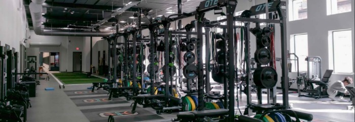 Overtime Elite área gimnasio