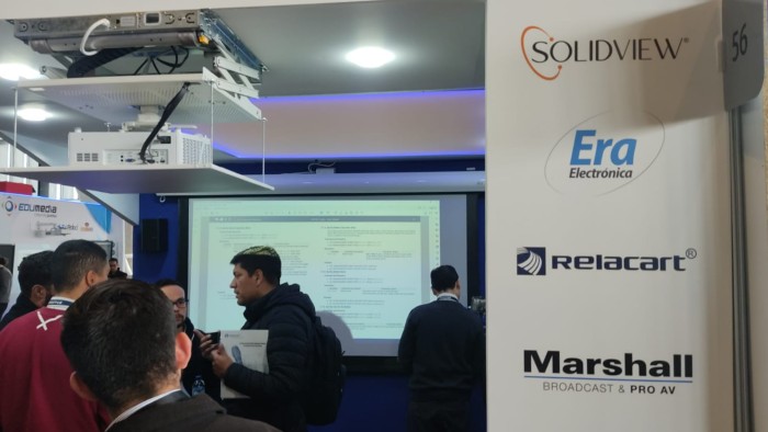 Stand de Relacart en Editechnia