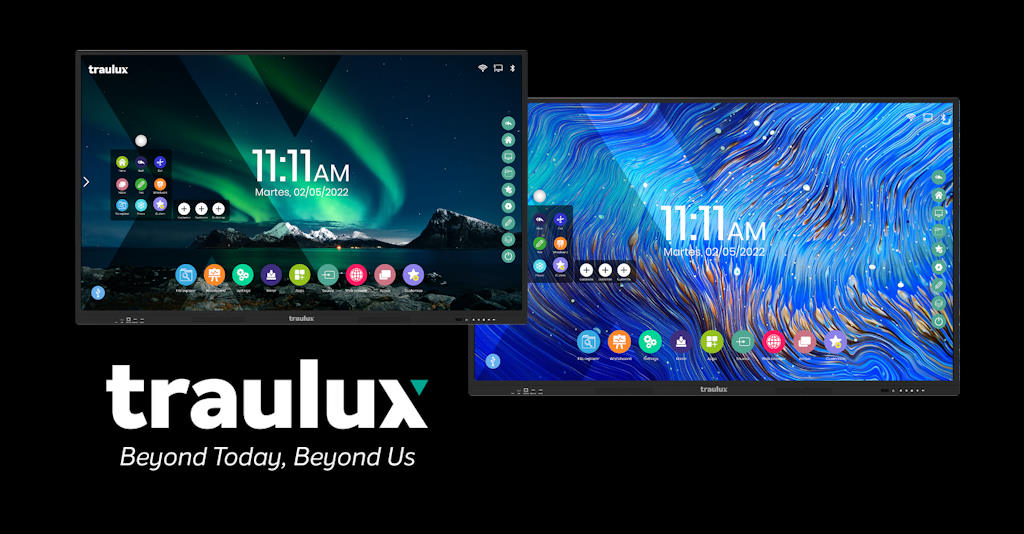 Traulux: monitores interactivos en continuo desarrollo