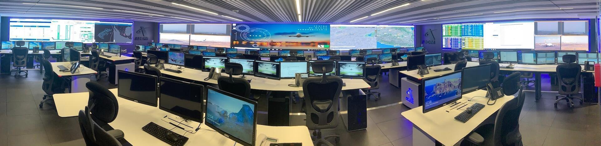 UpanelS 1.2  40㎡, Control Aéreo del Aeropuerto Internacional de la Ciudad de México, 2019